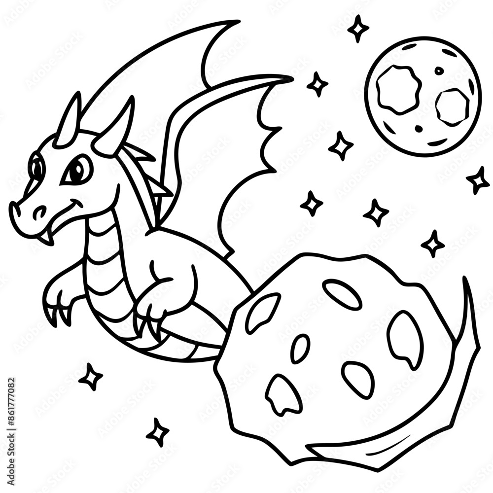Fototapeta premium Gaming Coloring Pages For Kids Book