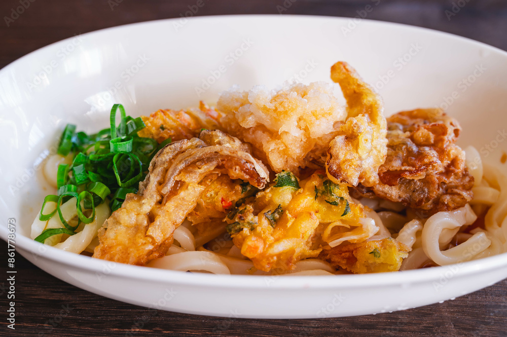 夏の定番 ぶっかけうどん 夏の定番 ぶっかけうどん