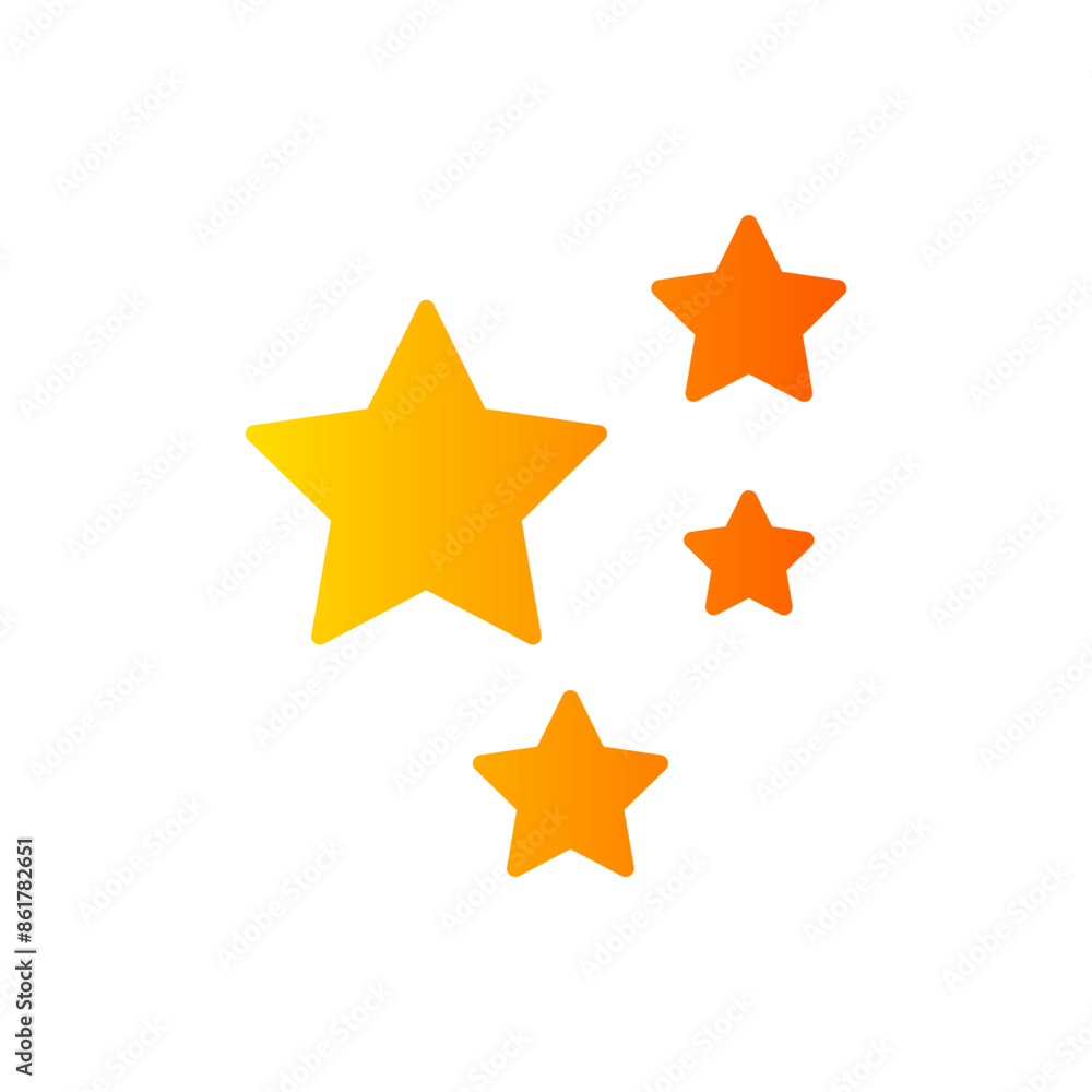 stars gradient icon stars gradient icon