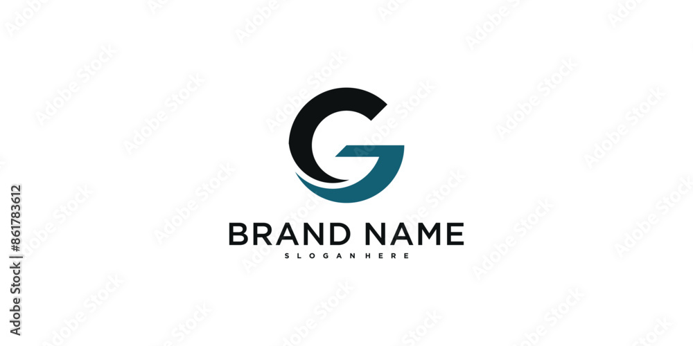 Modern letter G abstract logo design. Preamium Vector Modern letter G abstract logo design. Preamium Vector