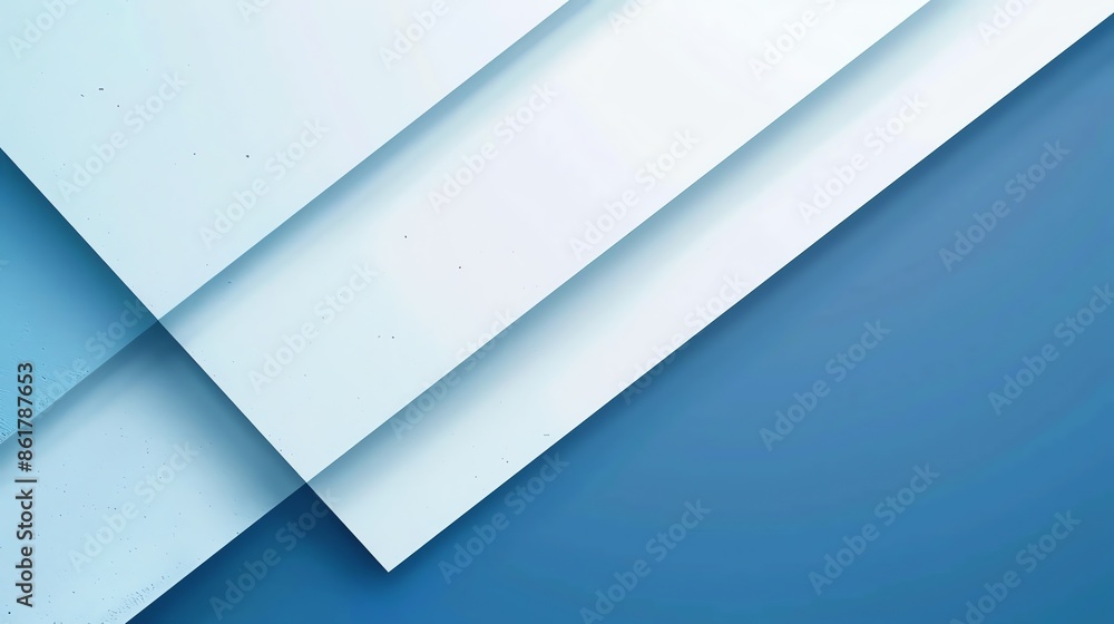 Abstract blue background with geometric shapes and shadows. Modern minimalist design for banner, website or presentation. Abstract blue background with geometric shapes and shadows. Modern minimalist design for banner, website or presentation.