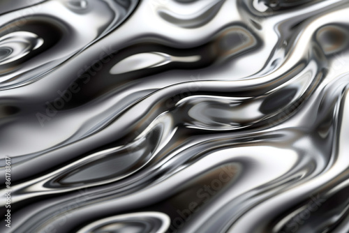 Beautiful texture liquid soft metal, design natural abstract background