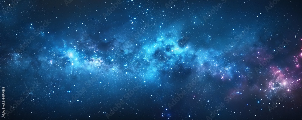 A starlit sky filled with millions of twinkling stars, the Milky Way stretching across the heavens. A starlit sky filled with millions of twinkling stars, the Milky Way stretching across the heavens.