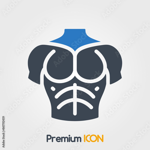 Pectoral muscle Icon