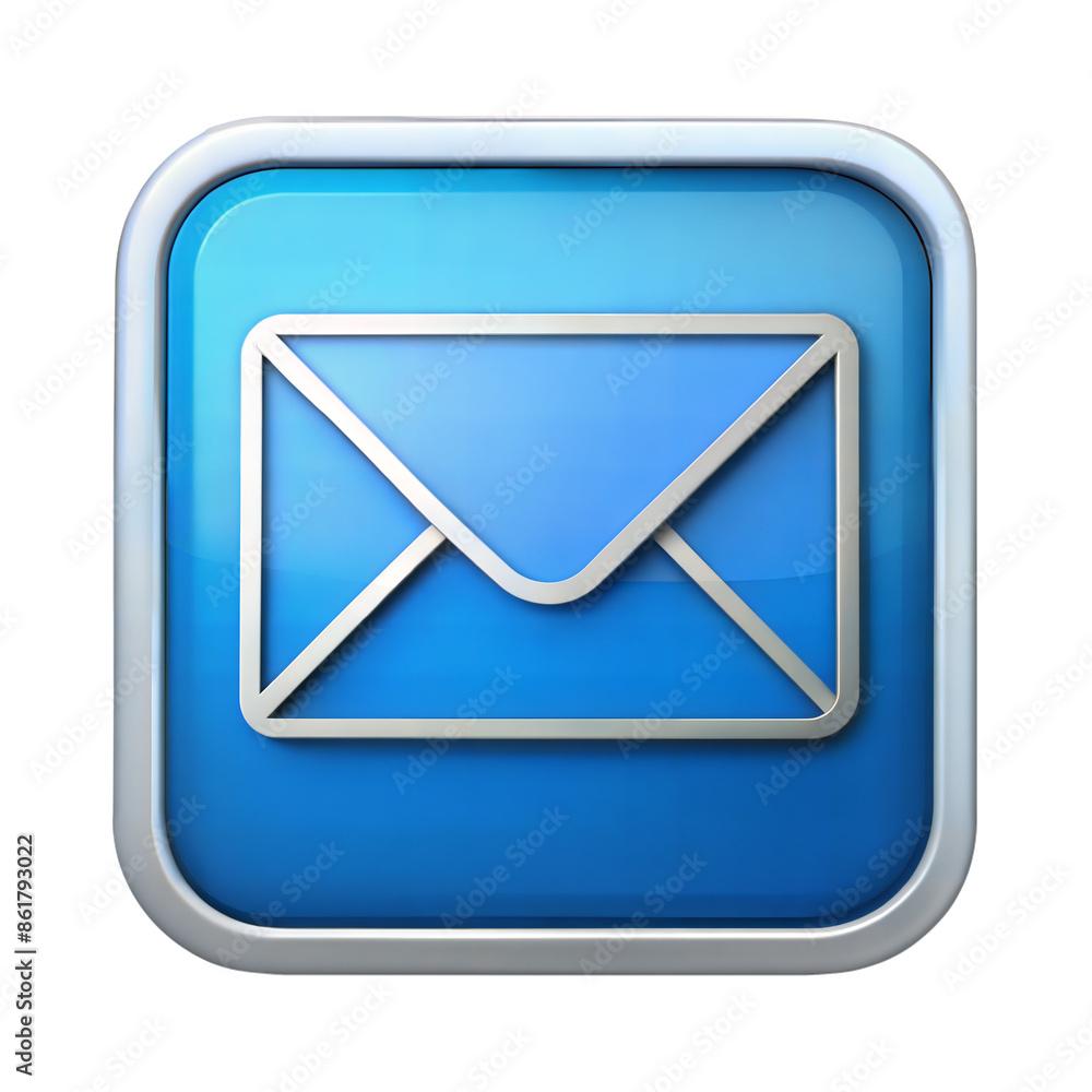 mail on transparent background mail on transparent background