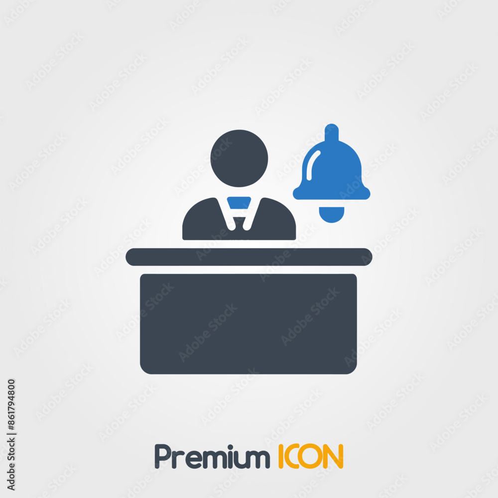 Front Desk Icon Front Desk Icon