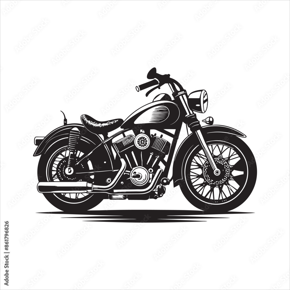 Fototapeta premium Bike design art vector design