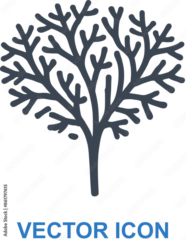 Obraz premium Gorgonian Icon