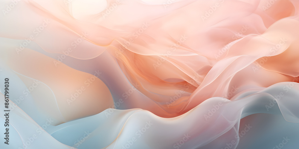Abstract soft pastel background with smooth liquid shapes Abstract soft pastel background with smooth liquid shapes