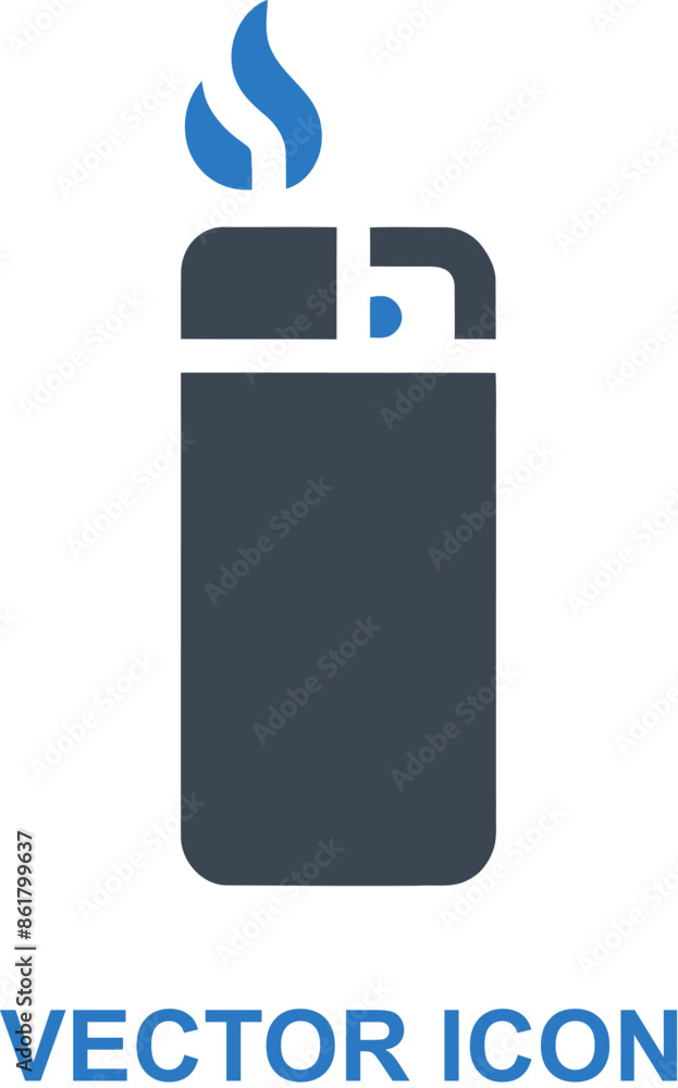 Cigarette Lighter Icon Cigarette Lighter Icon
