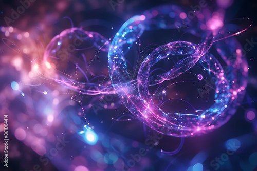 The concept of quantum immortality through an endless loop of particle interactions