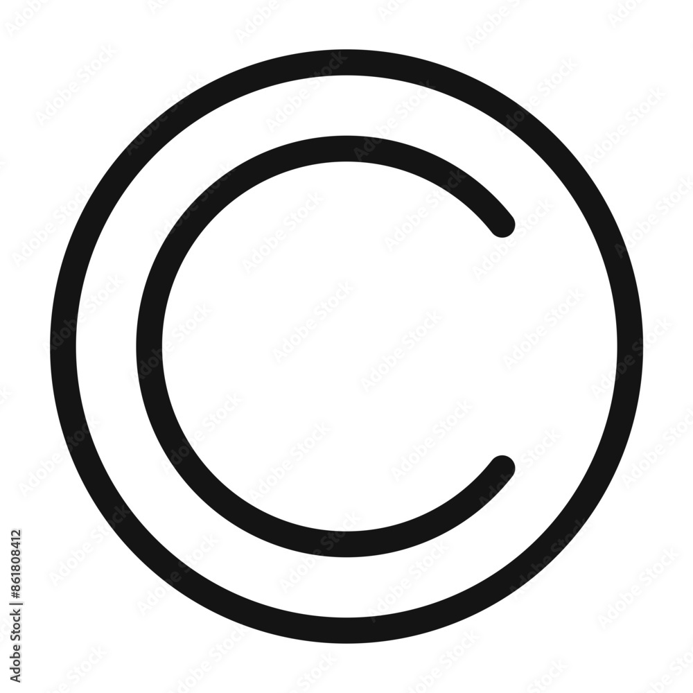 Copyright Icon Ideal for Content Protection Copyright Icon Ideal for Content Protection