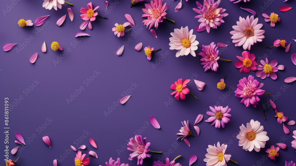 Flower in dark violet background phone wallpaper Flower in dark violet background phone wallpaper