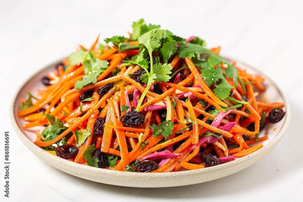 Refreshing Carrot Salad with Tangy Red Wine Vinegar Dressing Refreshing Carrot Salad with Tangy Red Wine Vinegar Dressing