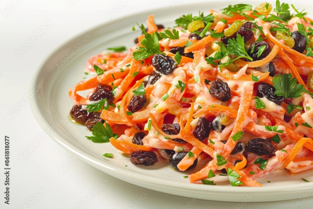 Symphony of Flavors: Carrot, Grape, and Raisin Slaw Symphony of Flavors: Carrot, Grape, and Raisin Slaw