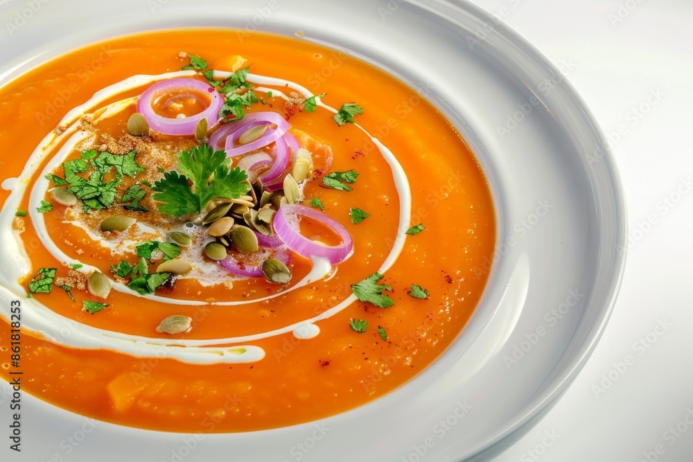Creamy and Velvety Carrot, Sweet Potato and Squash Bisque Creamy and Velvety Carrot, Sweet Potato and Squash Bisque