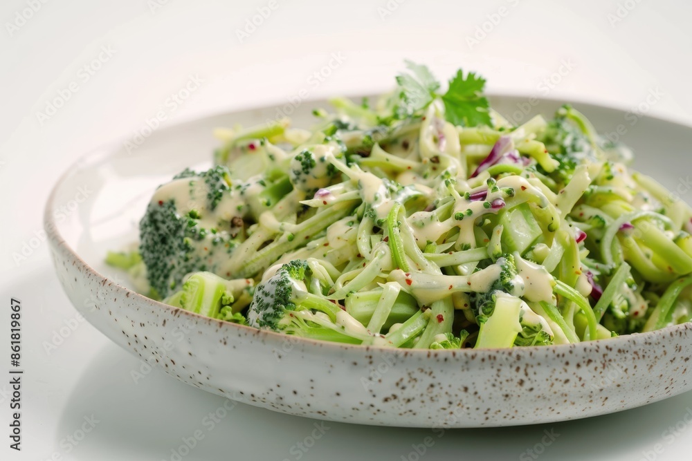 Cat's Broccoli Slaw: A Delicious and Colorful Dish for Fine Dining Cat's Broccoli Slaw: A Delicious and Colorful Dish for Fine Dining