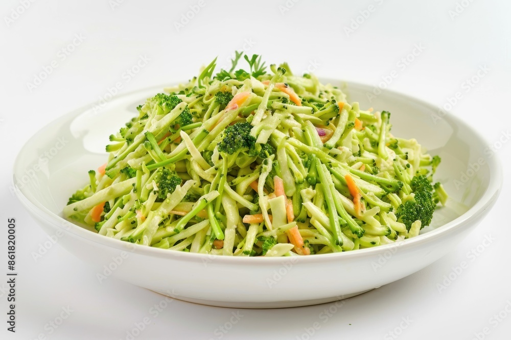 Cat's Broccoli Slaw: A Delicious and Colorful Salad with Tangy Dressing Cat's Broccoli Slaw: A Delicious and Colorful Salad with Tangy Dressing