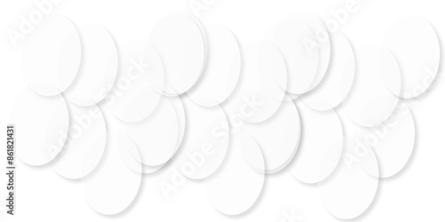 Abstract white modern transparency circle presentation background. Many beautiful bubbles on white background . Abstract white background with a lot of circles. Bubbles abstract. illustration design.