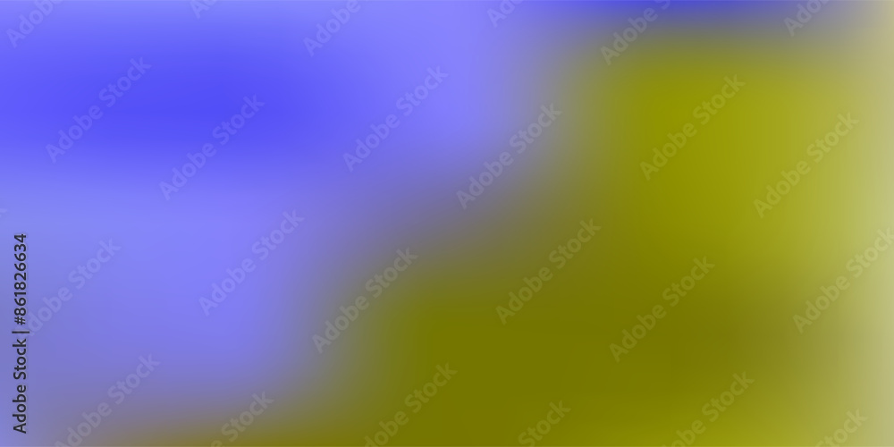 Fototapeta premium Light yellow vector blurred template.