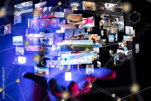 streaming data picture vide...