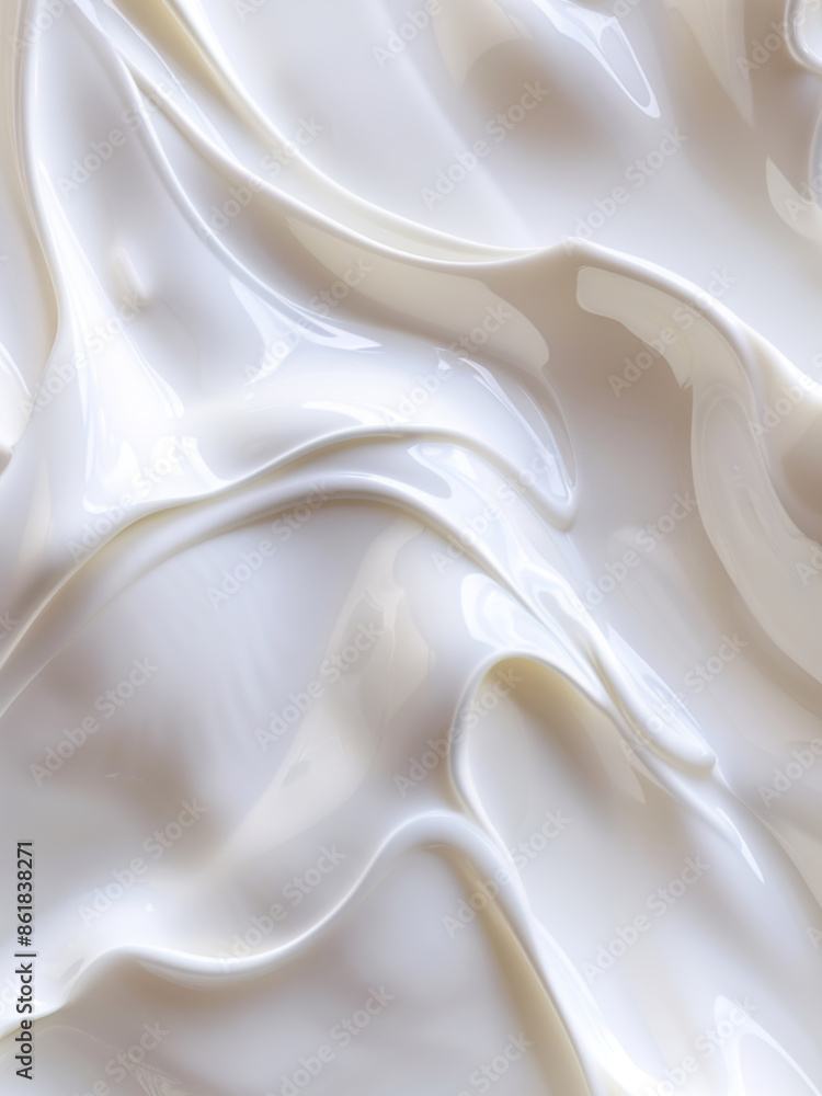 Pure skin care cream texture. High-quality photo smooth creamy cosmetic product background. Close up of soft and beauty cream with milk texture. Pure skin care cream texture. High-quality photo smooth creamy cosmetic product background. Close up of soft and beauty cream with milk texture.