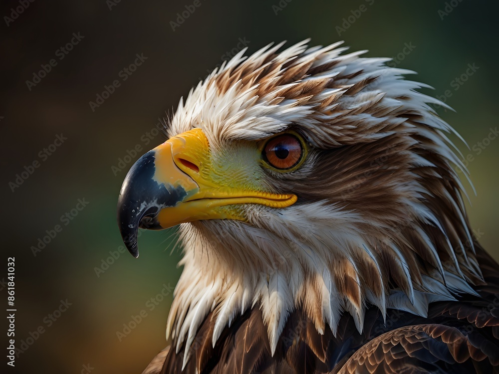 Fototapeta premium portrait of a bald eagle