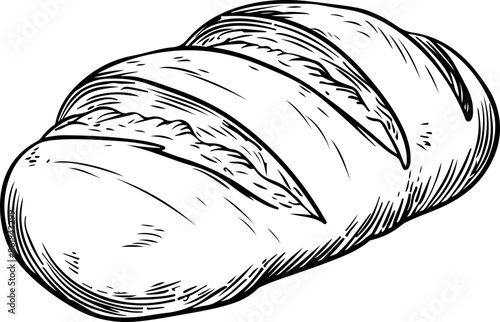  Bread clipart desing illustration