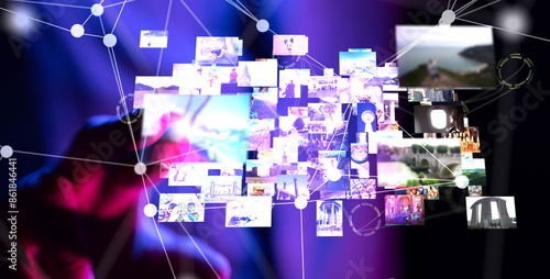 streaming data picture vide...