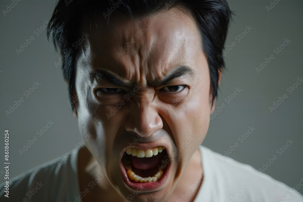 Mad asian mature man headache crazy angry screaming. Portrait of serious depressed senior asian man. Mature People has problem in life Mad asian mature man headache crazy angry screaming. Portrait of serious depressed senior asian man. Mature People has problem in life