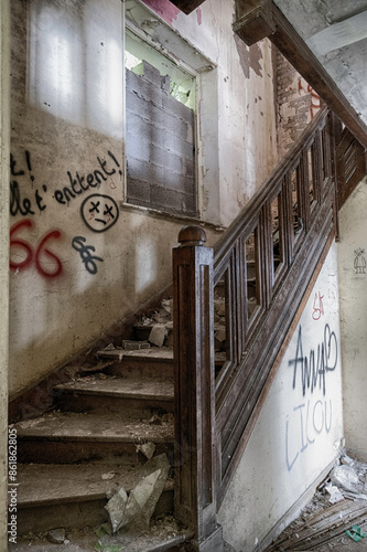 Obraz na płótnie Geisterhaus w salonie