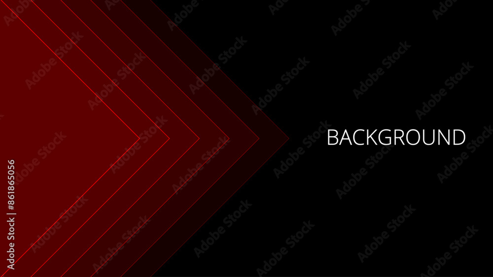 Black abstract background with red overlay triangular pattern, modern geometric texture Black abstract background with red overlay triangular pattern, modern geometric texture