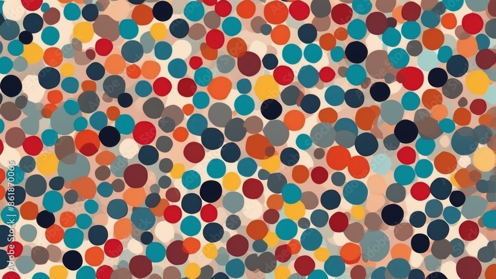 Wallpaper in dots, colors Wallpaper in dots, colors