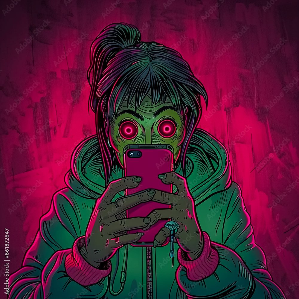 addiction to social networks, misuse of cell phones, dependence on technology, generative AI addiction to social networks, misuse of cell phones, dependence on technology, generative AI