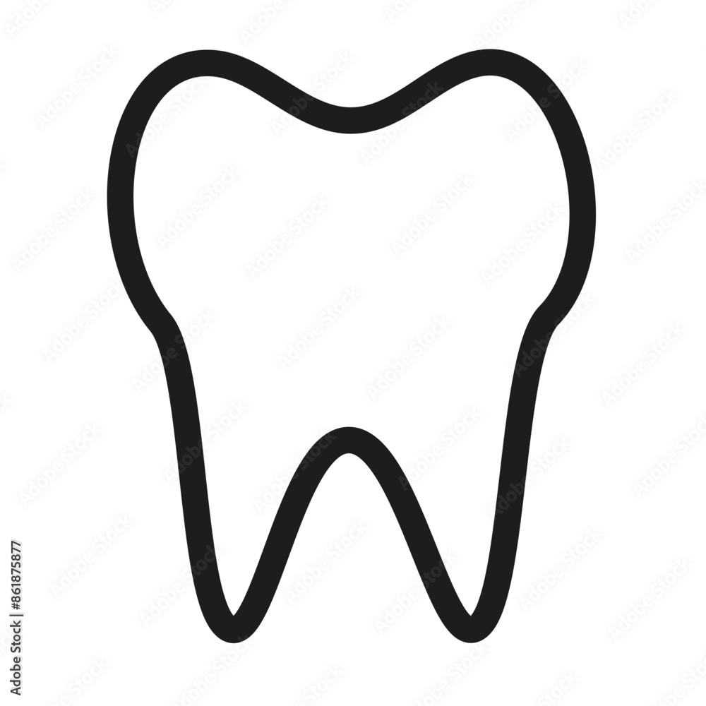 Dental Health Icon Ideal for Dentist Services