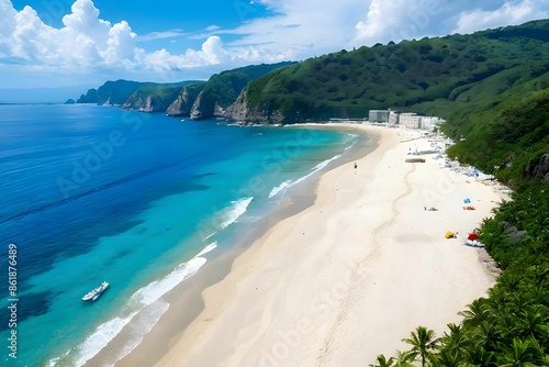 透き通ったビーチ