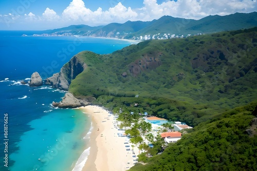 透き通ったビーチ