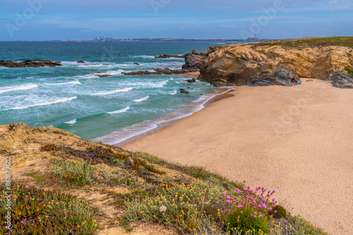Praia Grande beach Porto Covo Portugal atlantic coast between Sines and Vila Nova de Milfontes Costa Vicentina