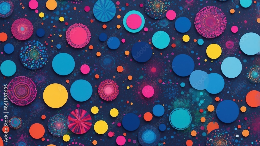 Abstract colorful background wallpaper in rainbow shadow and pennies Abstract colorful background wallpaper in rainbow shadow and pennies