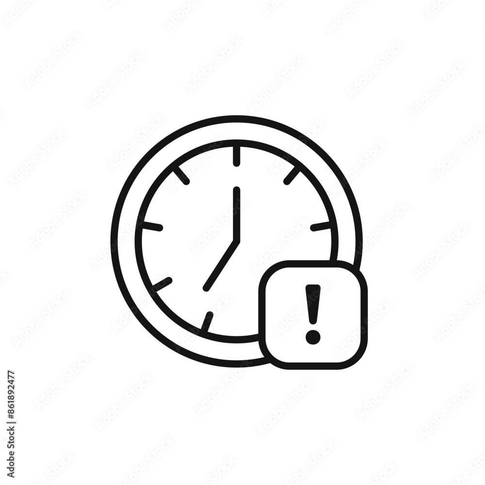 Enhanced Security Alarm Exclamation Icon for Alerts Enhanced Security Alarm Exclamation Icon for Alerts