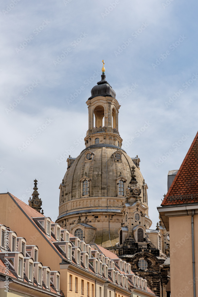 Fototapeta premium Dresden, Kuppel der Frauenkirche