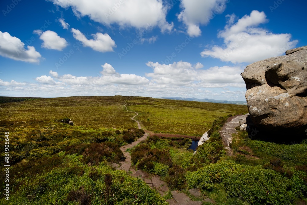 A Landscape View of Simonside Hills, Rothbury A Landscape View of Simonside Hills, Rothbury