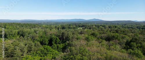 Photos scenic view of catskill mountains panorama of catksills moutain hills (trees for