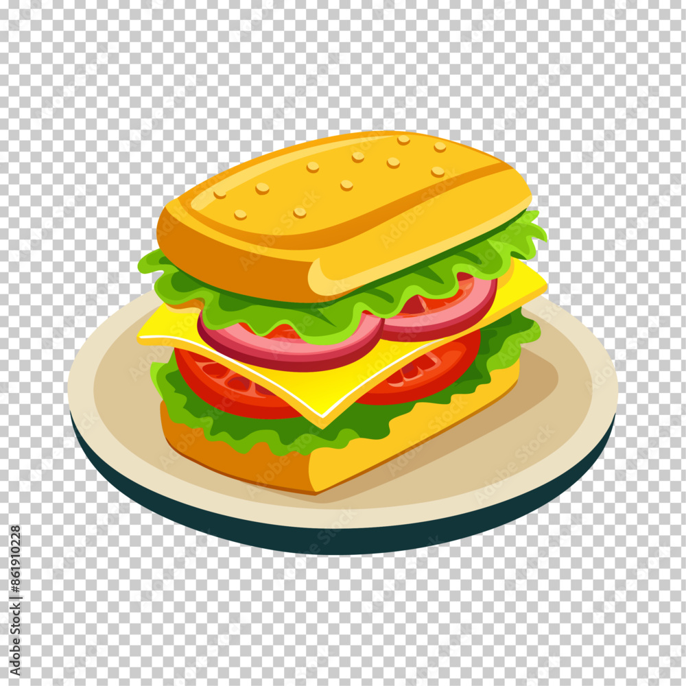 hamburger on a white background, hamburger on a plate, hamburger on a white background, hamburger on a plate,