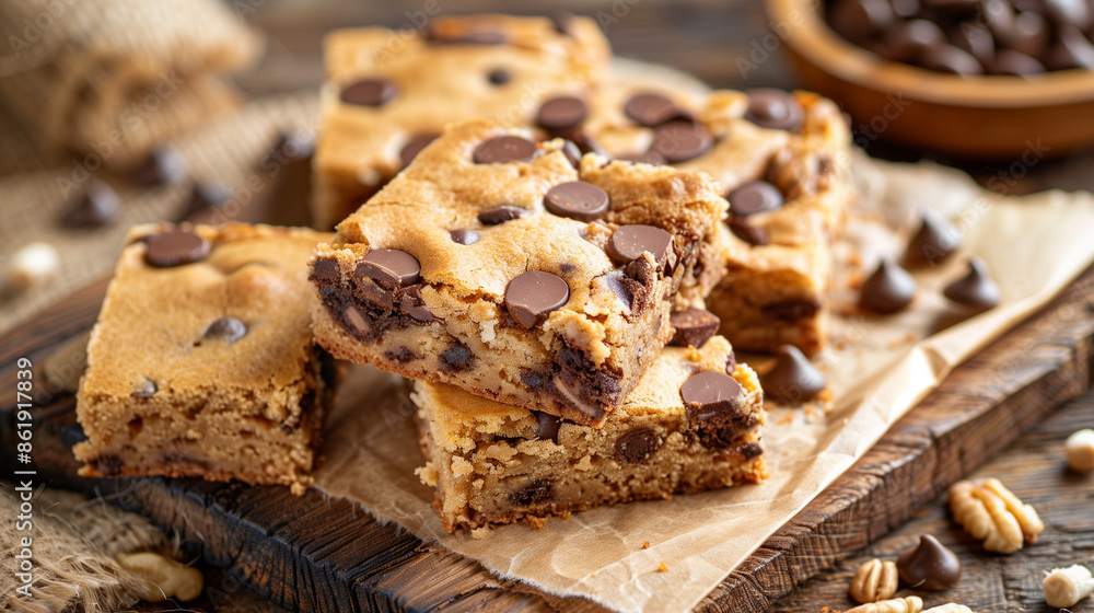 Fototapeta premium chocolate chip cookies