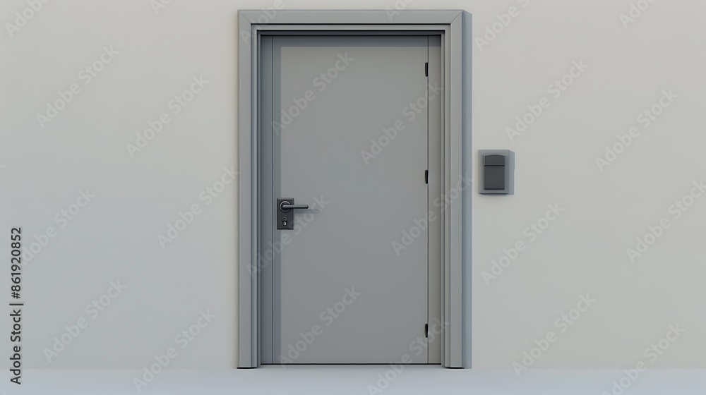 light grey door on an architectural design firm, showcasing sleek models and innovative designs that reflect modern urban aesthetics light grey door on an architectural design firm, showcasing sleek models and innovative designs that reflect modern urban aesthetics