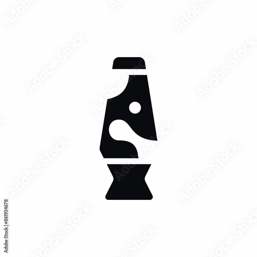 lava lamp liquid light icon