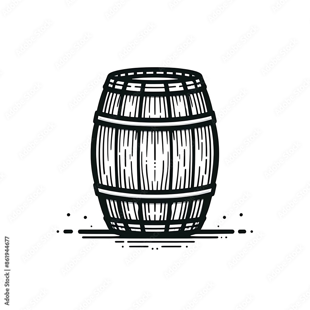 barrel isolated on white barrel isolated on white