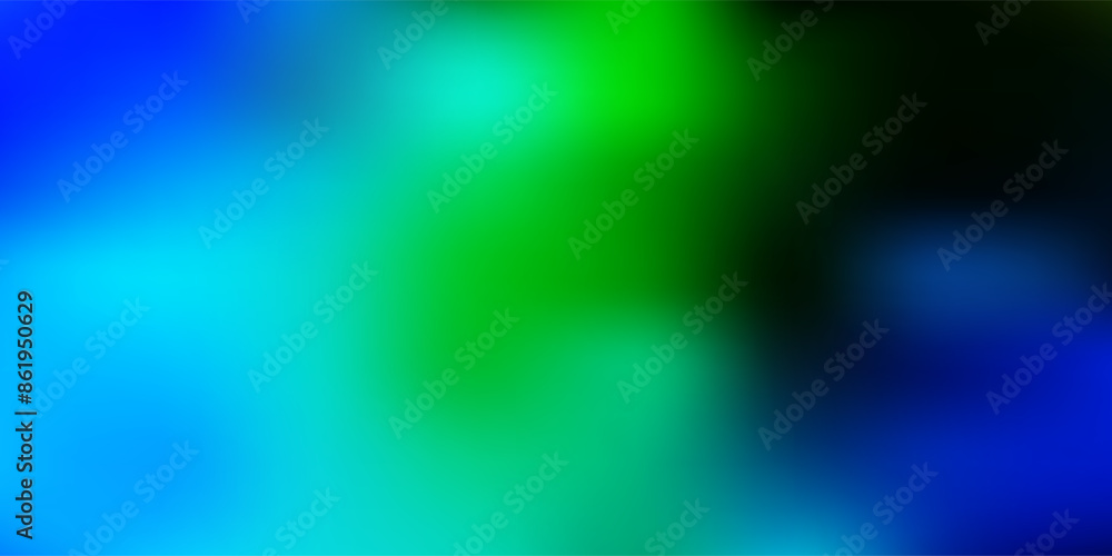 Light blue, green vector blur background. Light blue, green vector blur background.