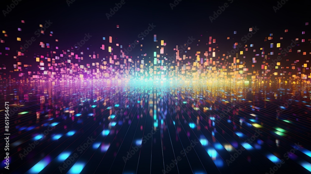 Abstract digital background Abstract digital background